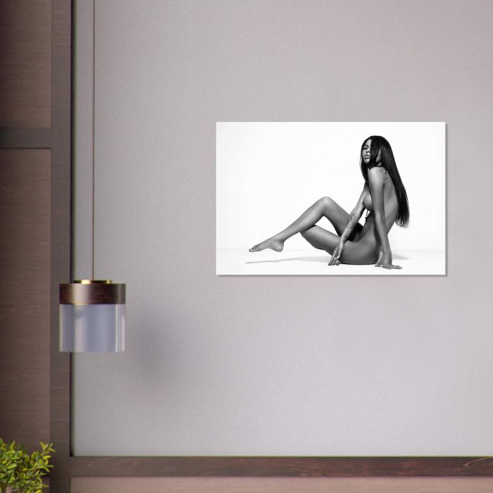 schwarz-weiß Porträt, PlumaArt - Premium Kunst Fotos und Bilder