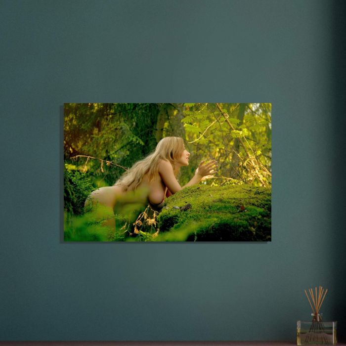 Nackte Frau im Wald, PlumaArt - Premium Kunst Fotos und Bilder
