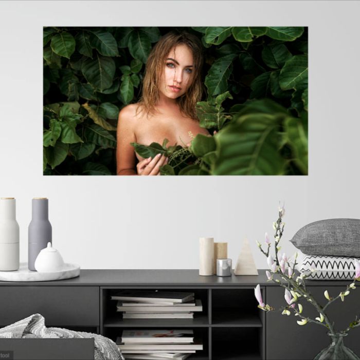 Frau und Natur, PlumaArt - Premium Kunst Fotos und Bilder