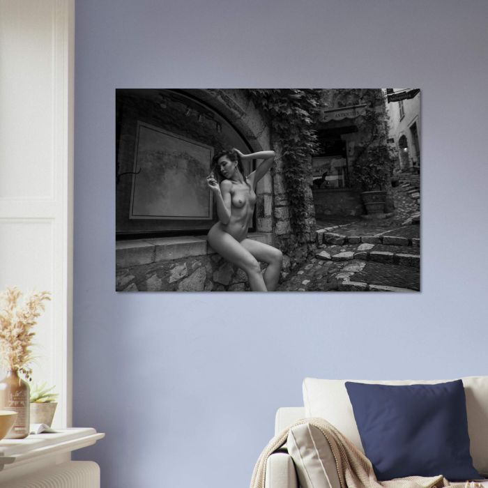 Aktfotografie in historischen Gassen, PlumaArt - Hochwertige erotische Kunst und Fotografie